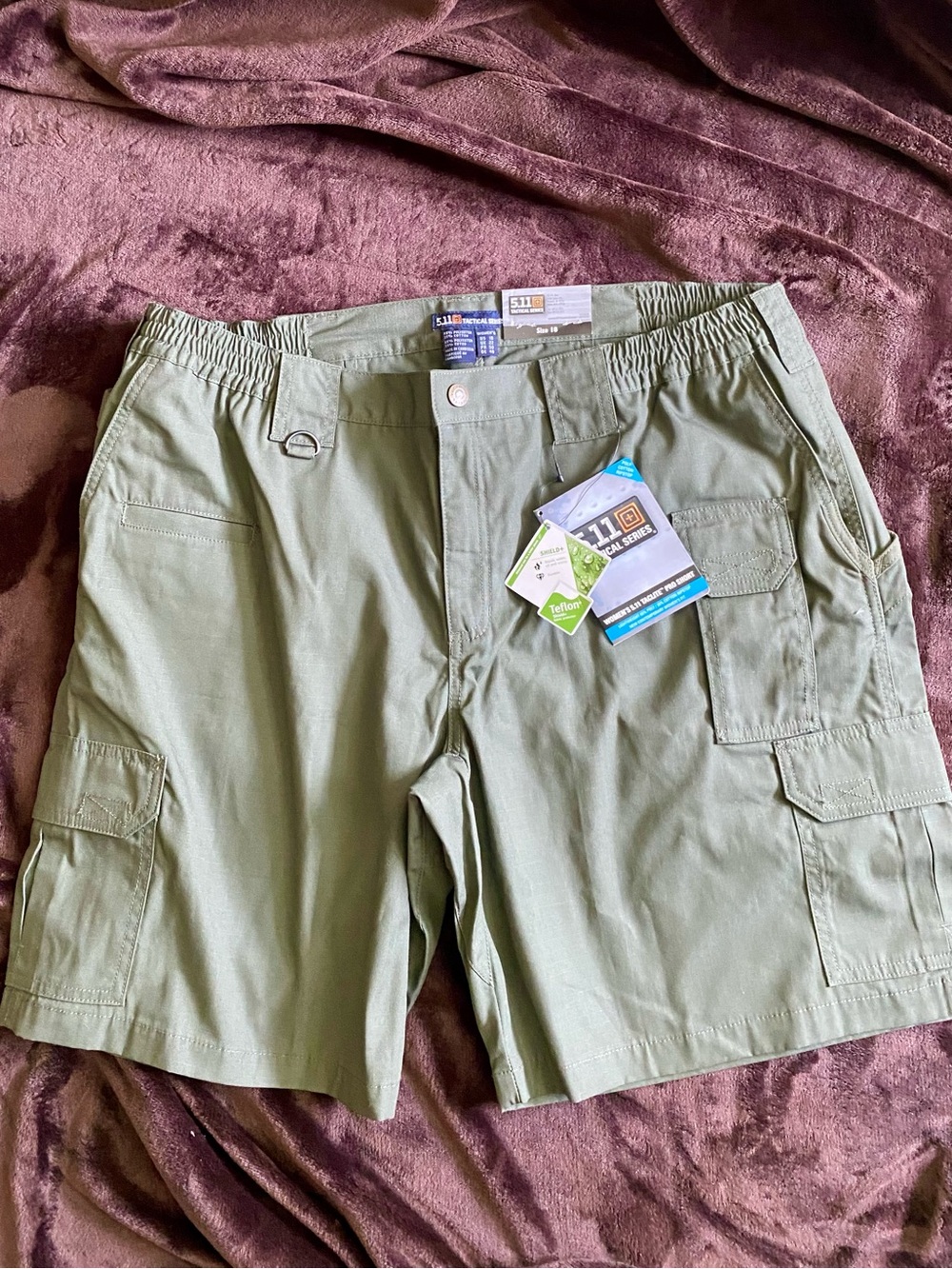 5.11 Tactical Women’s Olive Green Cargo Shorts